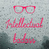 Intellectual badass | Bumper sticker - Adnil Creations