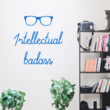 Intellectual badass | Wall quote - Adnil Creations