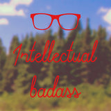 Intellectual badass | Bumper sticker - Adnil Creations