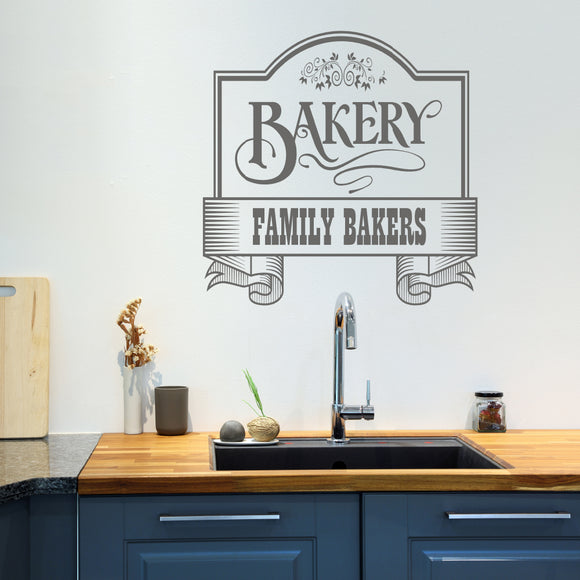 Bakery family bakers | Wall quote - Adnil Creations