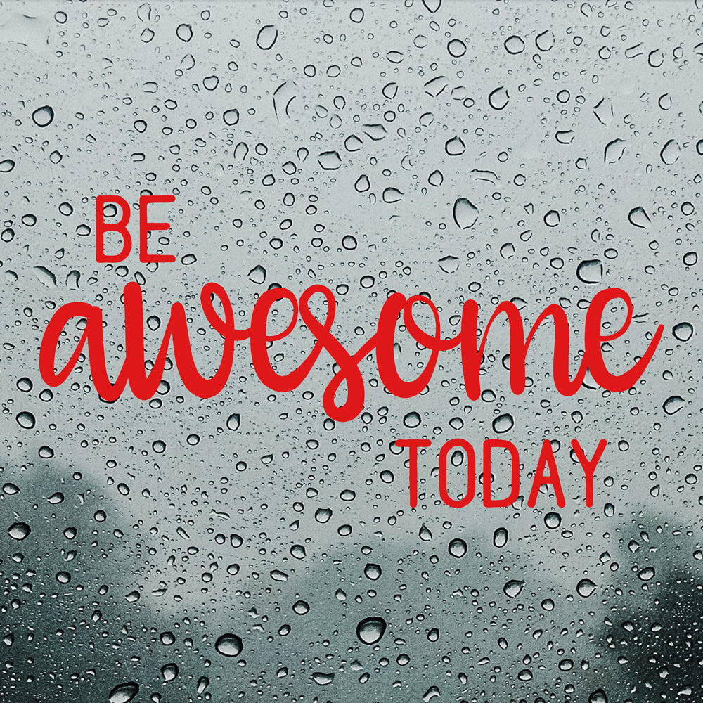 Be awesome today | Bumper sticker - Adnil Creations
