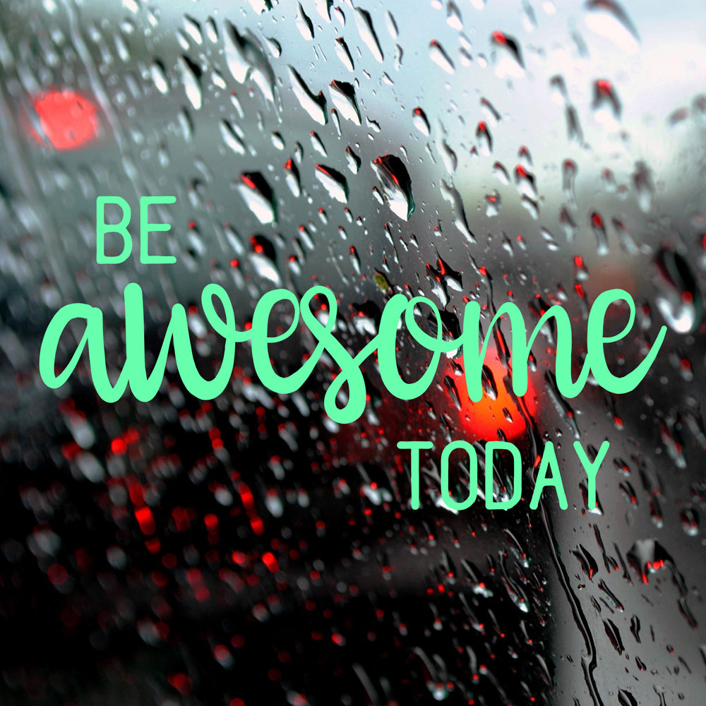Be awesome today | Bumper sticker - Adnil Creations
