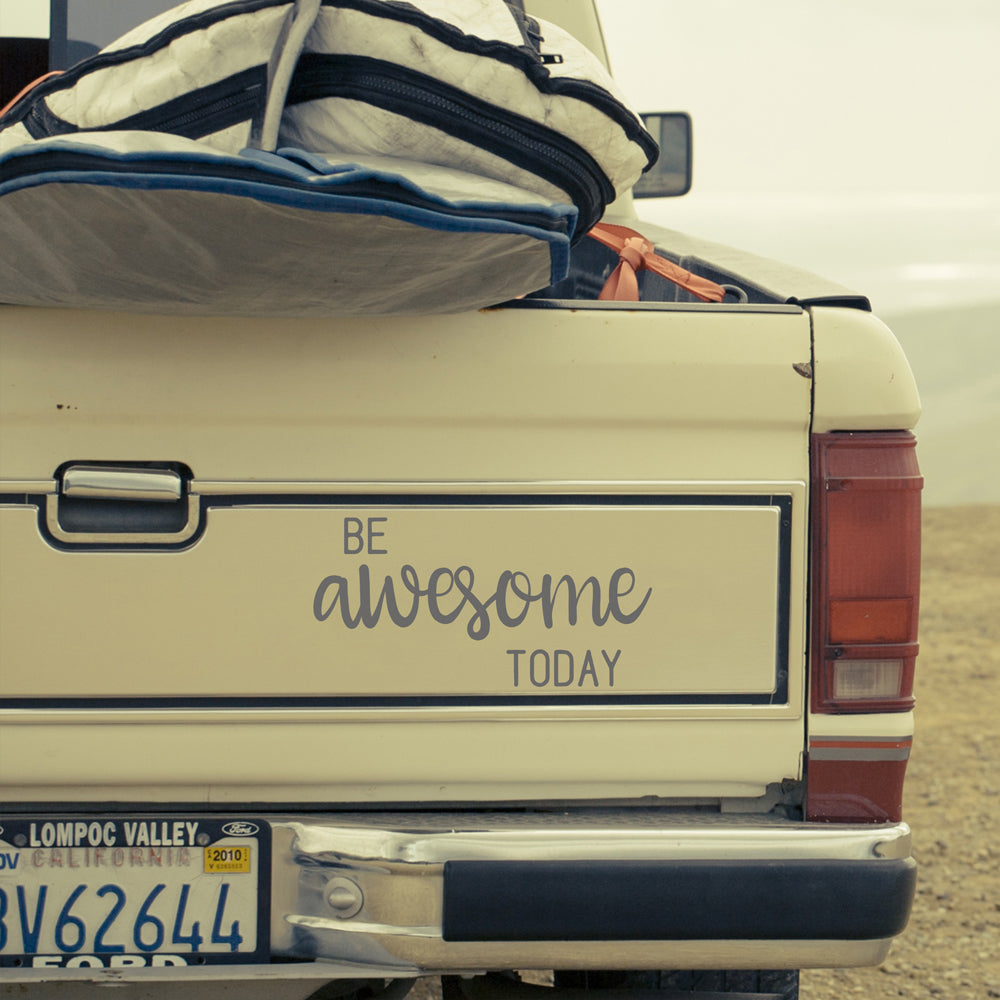 Be awesome today | Bumper sticker - Adnil Creations
