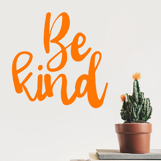 Be kind | Wall quote - Adnil Creations