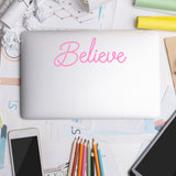Believe | Laptop decal - Adnil Creations