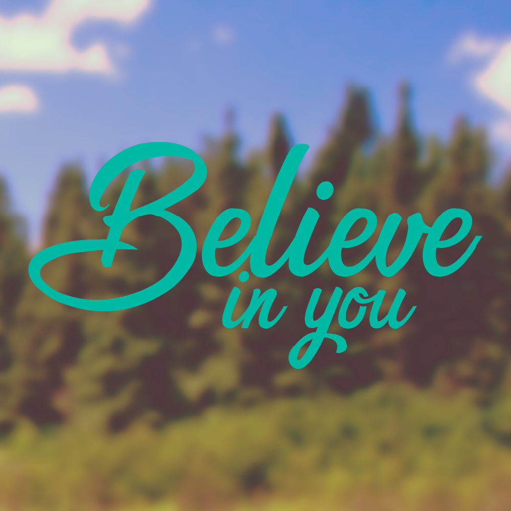 Believe in you | Bumper sticker - Adnil Creations