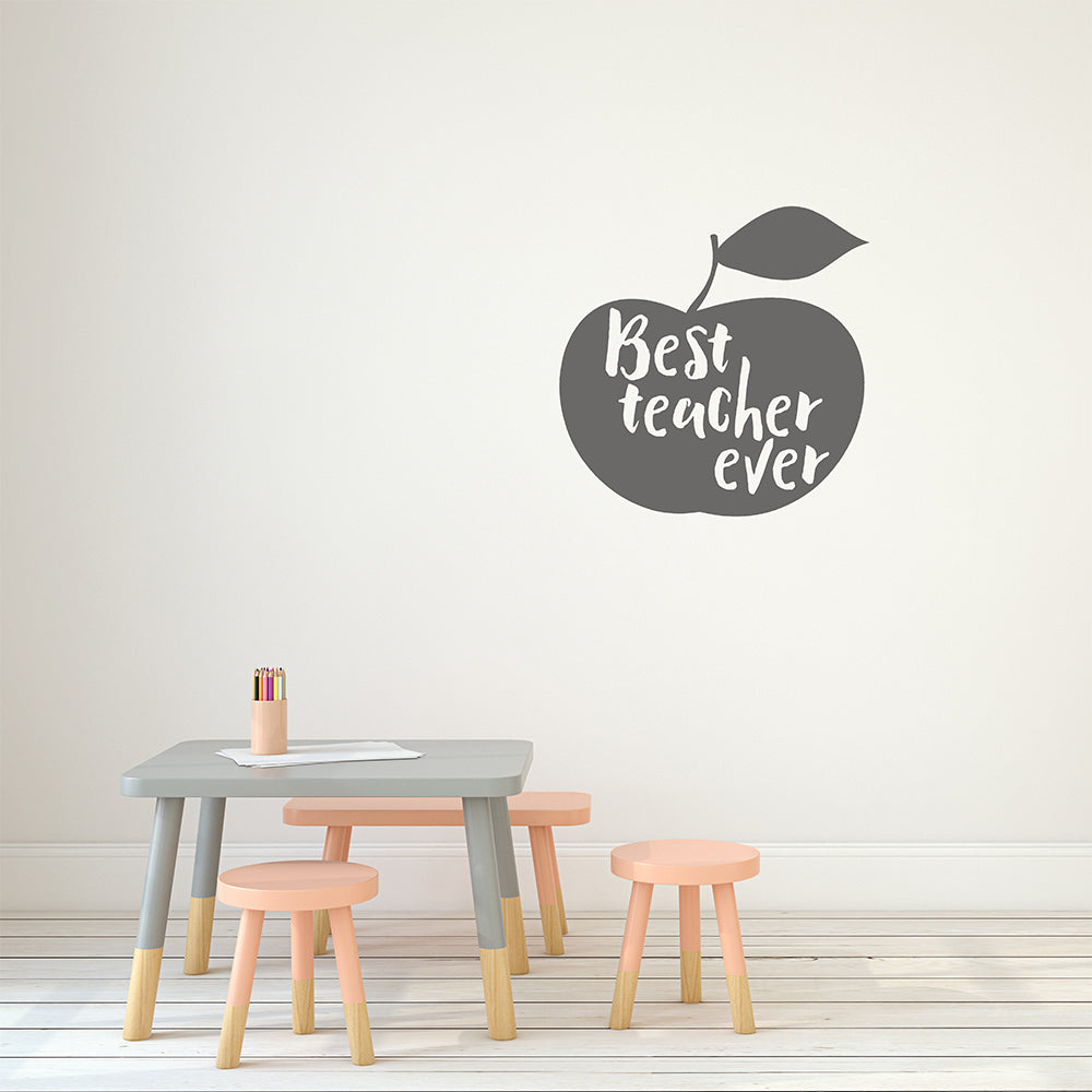 Best teacher ever | Wall quote - Adnil Creations