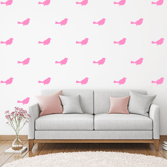 Set of 50 birds | Wall pattern - Adnil Creations