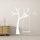 Tree with swing and birds | Wall decal - Adnil Creations