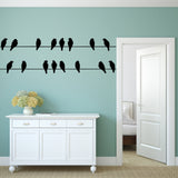 Birds on wires | Wall decal