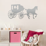 Horse and carriage | Wall decal - Adnil Creations