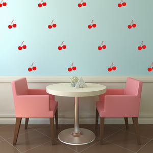Set of 50 cherries | Wall pattern - Adnil Creations