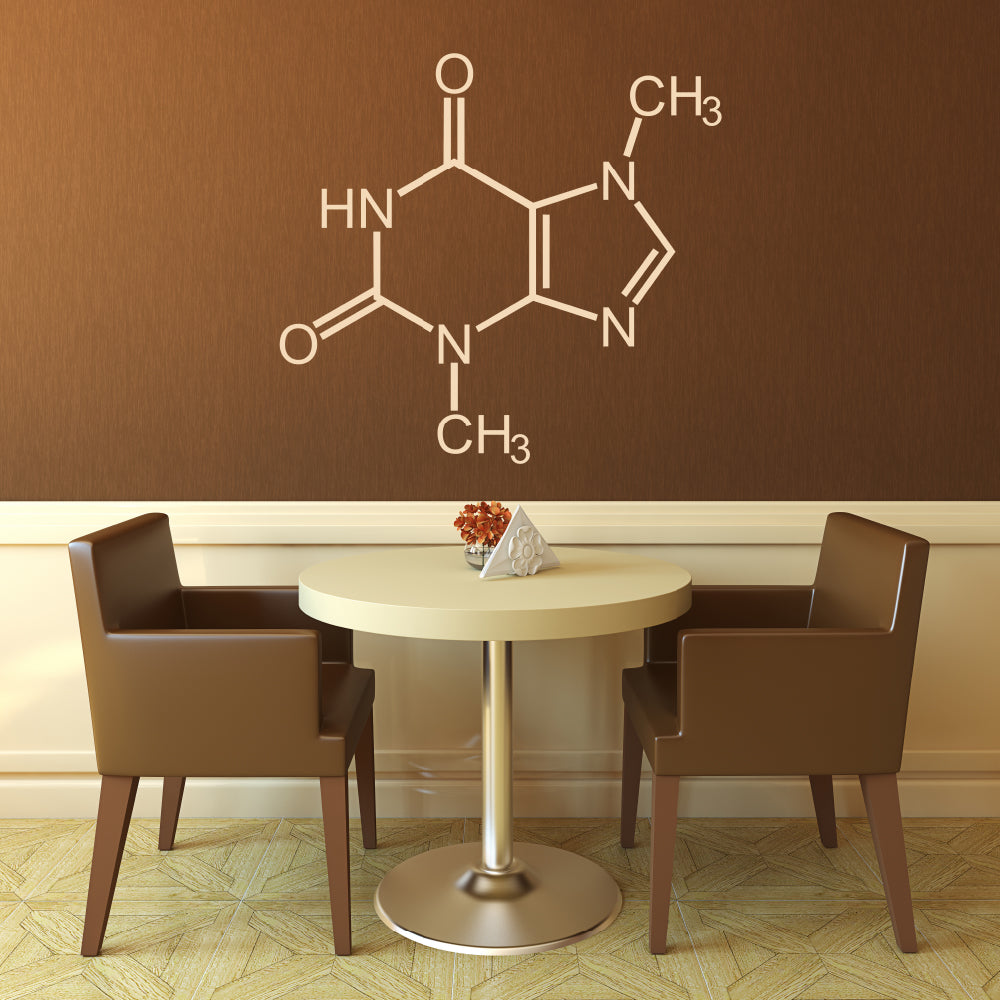 Chocolate molecule | Wall decal - Adnil Creations