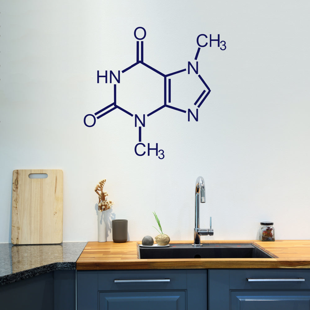 Chocolate molecule | Wall decal-Wall art-Adnil Creations