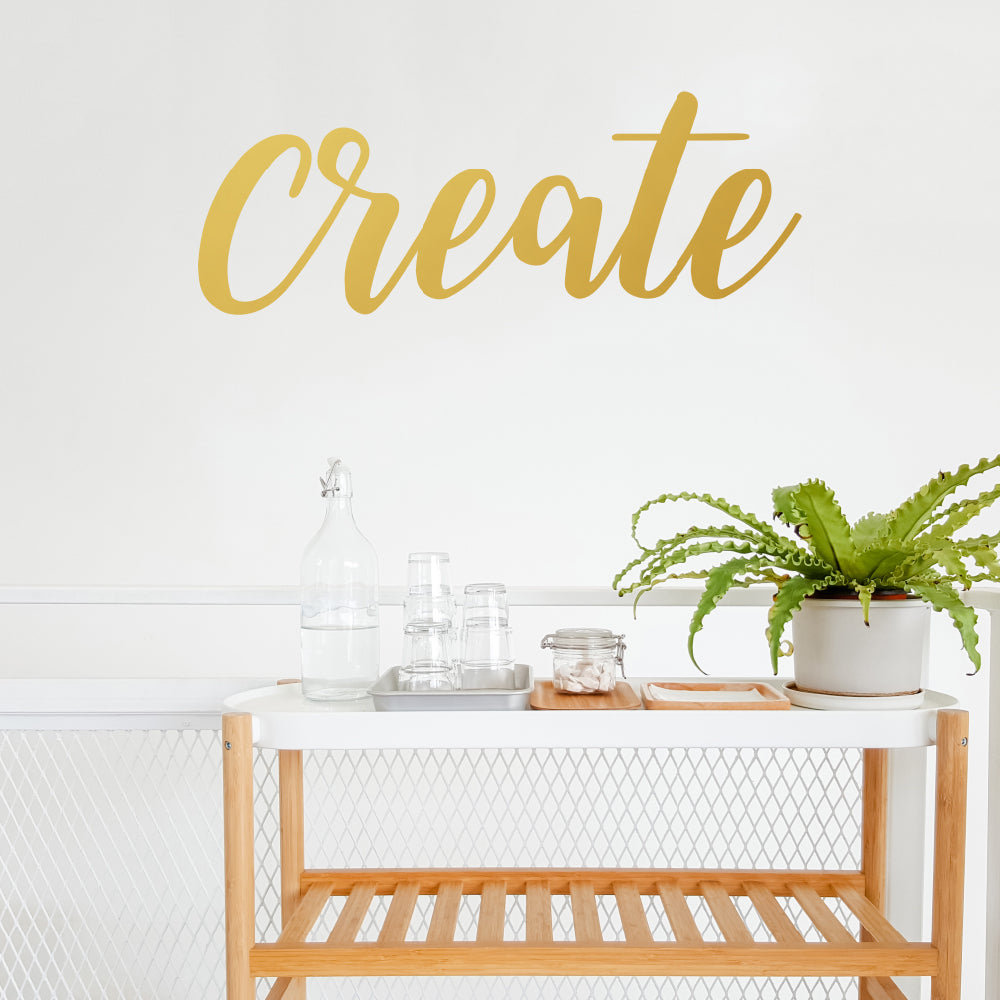 Create | Wall quote - Adnil Creations