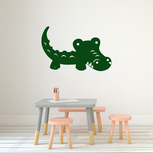 Cute jungle crocodile | Wall decal - Adnil Creations