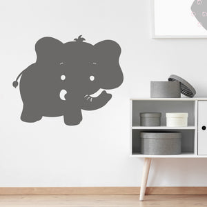 Cute jungle elephant | Wall decal - Adnil Creations