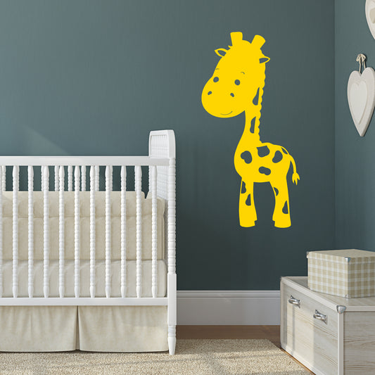 Cute jungle giraffe | Wall decal - Adnil Creations