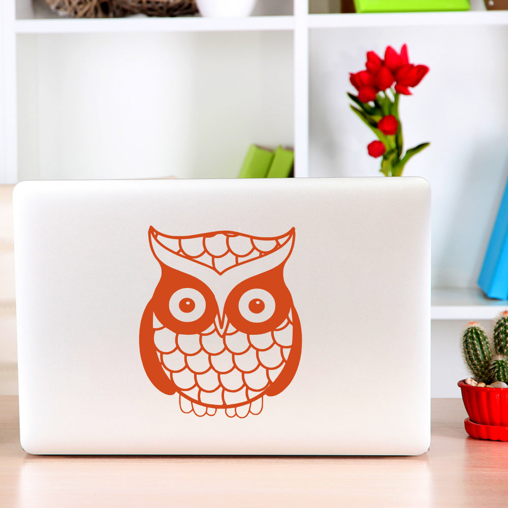 Cute owl | Laptop decal - Adnil Creations