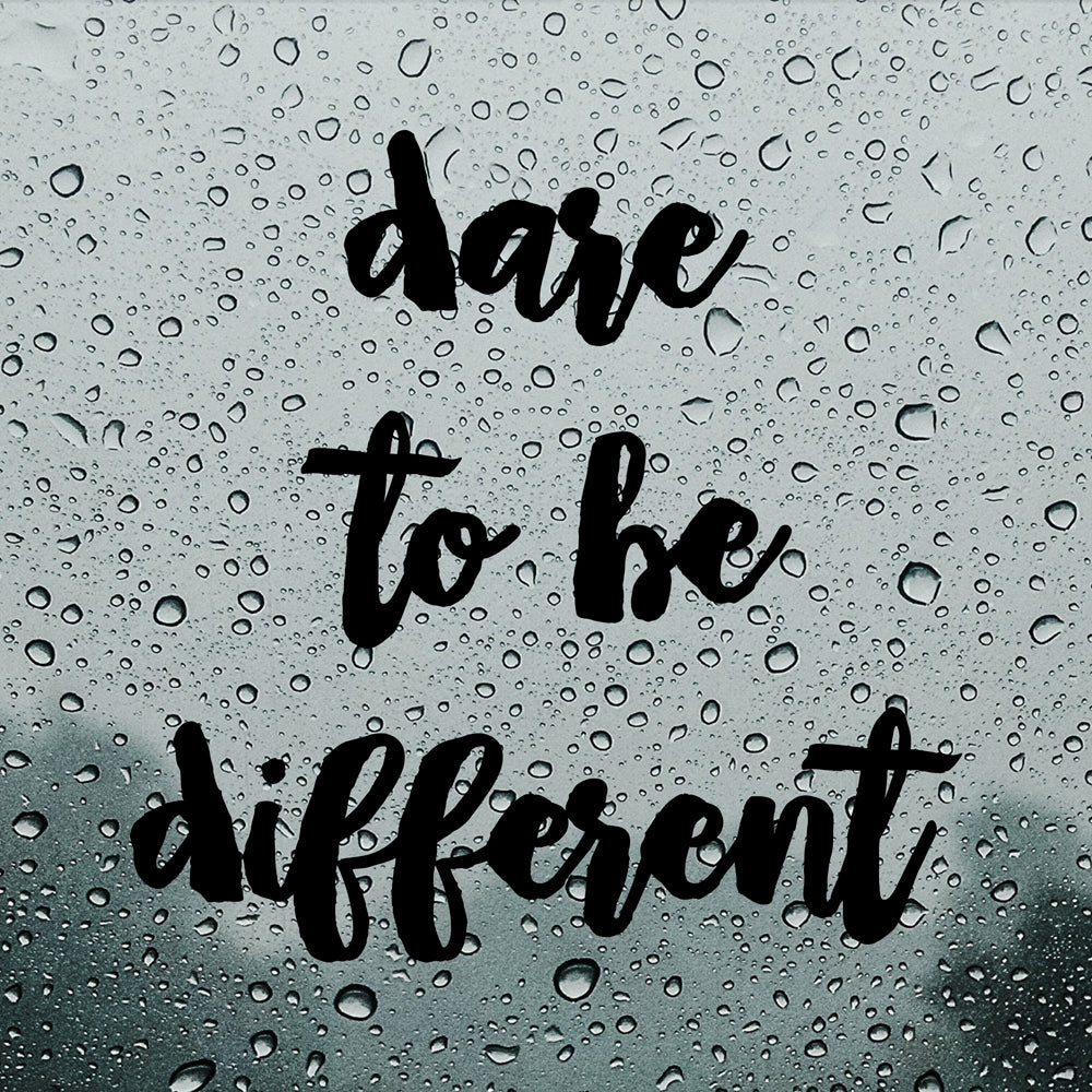 Dare to be different | Bumper sticker - Adnil Creations