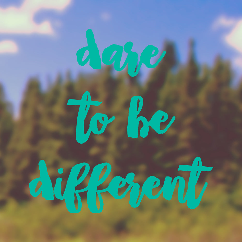 Dare to be different | Bumper sticker - Adnil Creations