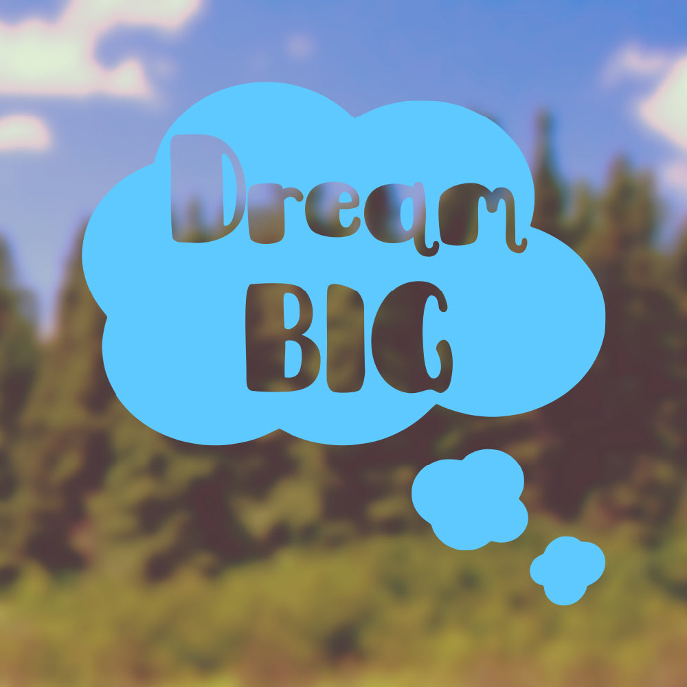 Dream big | Bumper sticker - Adnil Creations