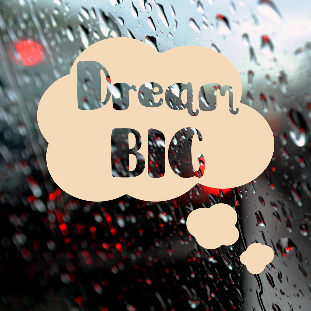 Dream big | Bumper sticker - Adnil Creations