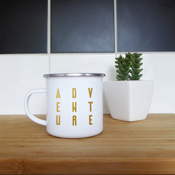 Adventure | Enamel mug - Adnil Creations