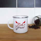 Evil genius | Enamel mug - Adnil Creations