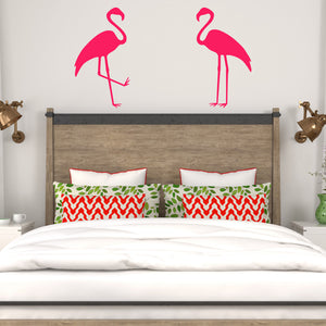 Pair of flamingos | Wall decal - Adnil Creations