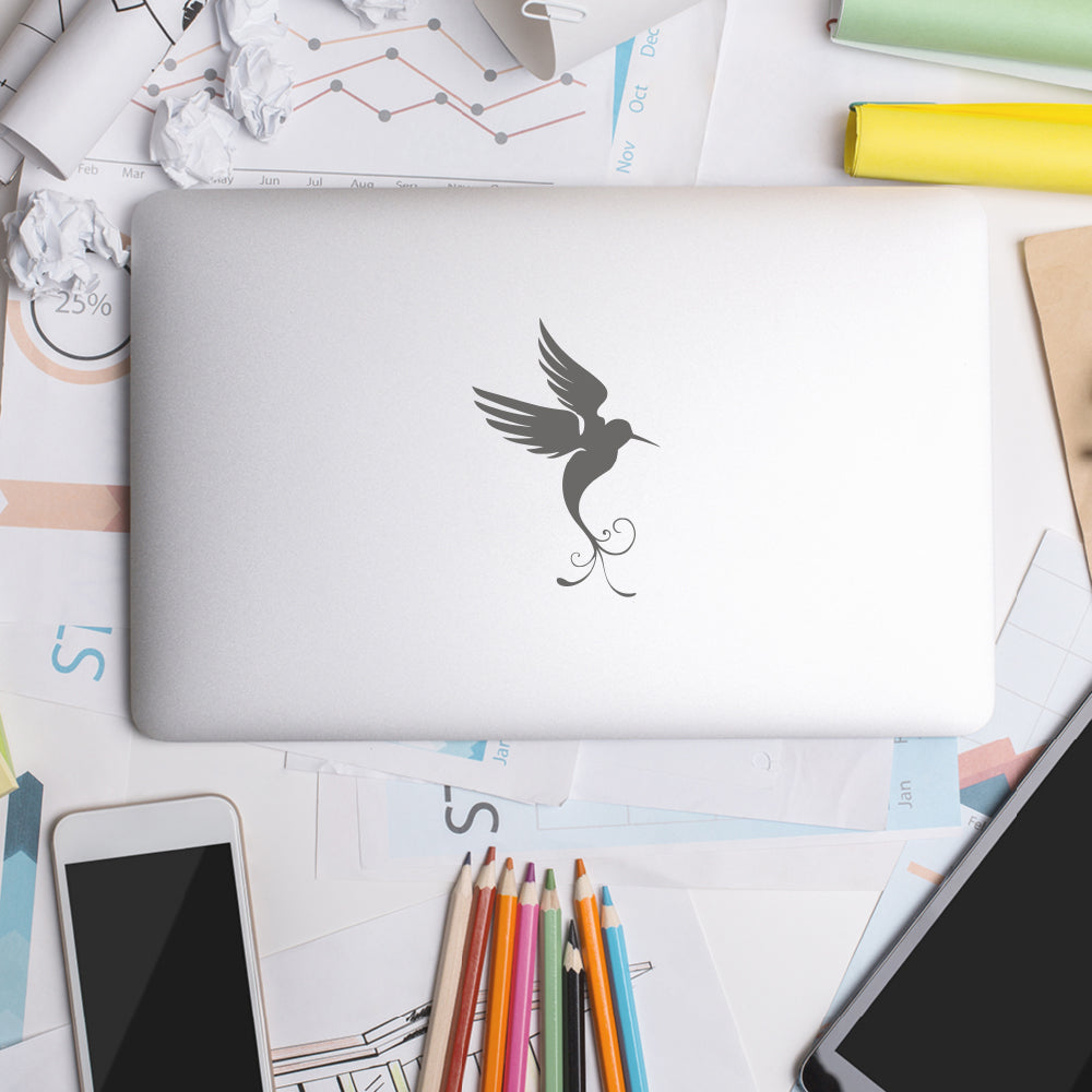 Decorative bird | Laptop decal - Adnil Creations