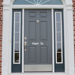 Come in | Door decal - Adnil Creations