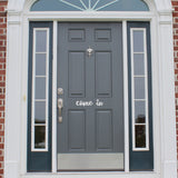 Come in | Door decal - Adnil Creations