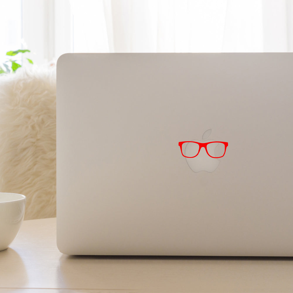Hipster glasses | Laptop decal - Adnil Creations