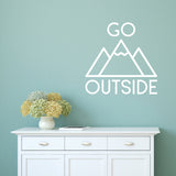 Go outside | Wall quote - Adnil Creations