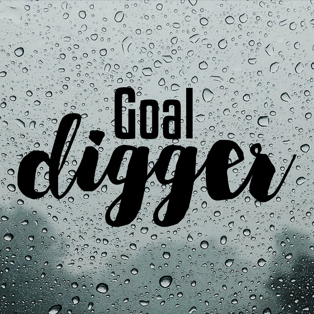 Goal digger | Bumper sticker - Adnil Creations