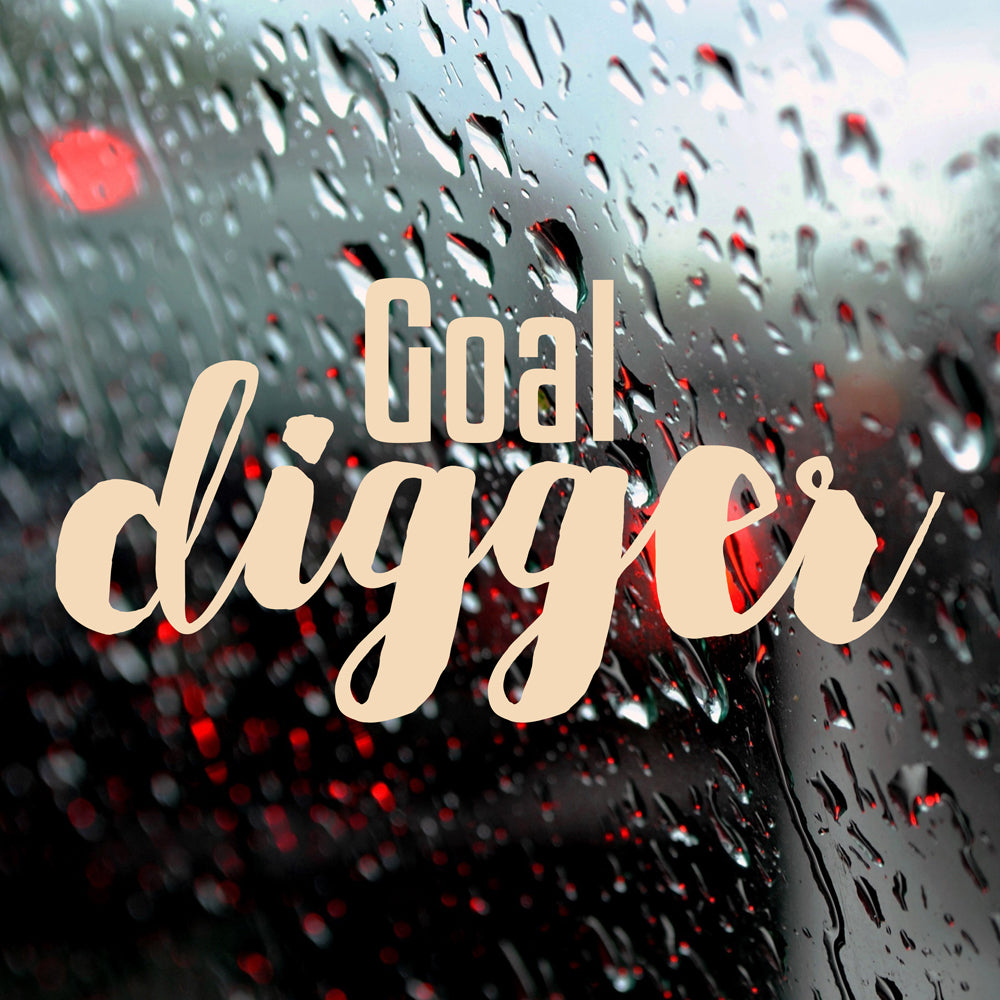 Goal digger | Bumper sticker - Adnil Creations