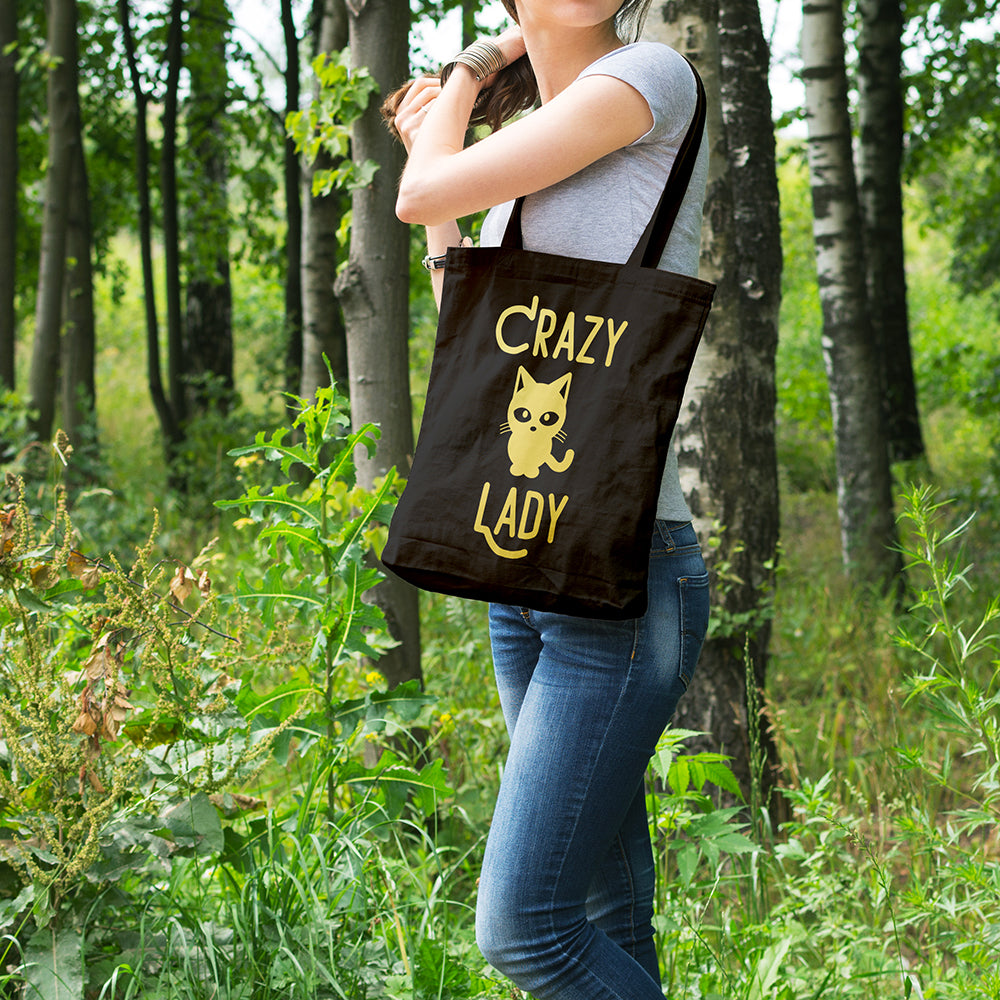Crazy cat lady | 100% Cotton tote bag - Adnil Creations