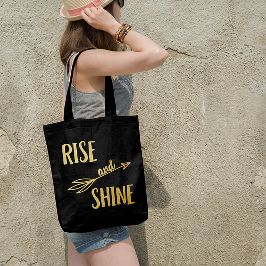 Rise and shine | 100% Cotton tote bag - Adnil Creations