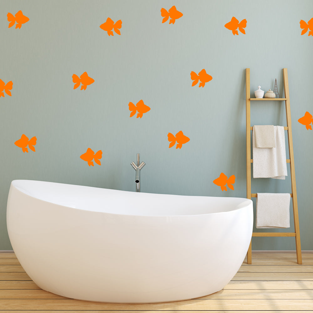 Set of 50 goldfishes | Wall pattern - Adnil Creations