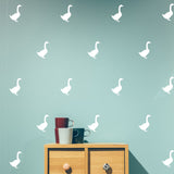 Set of 50 geese | Wall pattern - Adnil Creations