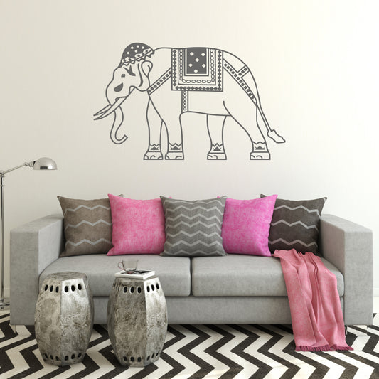 Hindu elephant | Wall decal - Adnil Creations