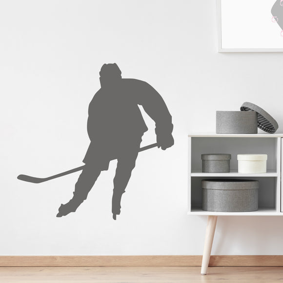 Ice hockey player | Wall decal - Adnil Creations