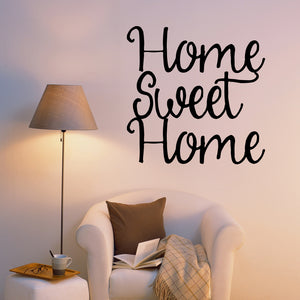 Home sweet home | Wall quote - Adnil Creations