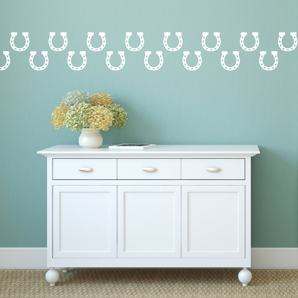 Set of 50 horseshoes | Wall pattern - Adnil Creations