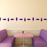 Set of 50 ice lollies | Wall pattern - Adnil Creations