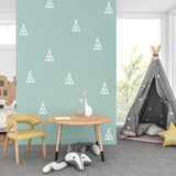 Set of 50 teepees | Wall pattern