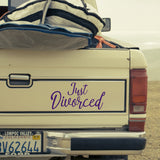 Just divorced | Bumper sticker - Adnil Creations