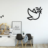 Dove with olive branch | Wall decal