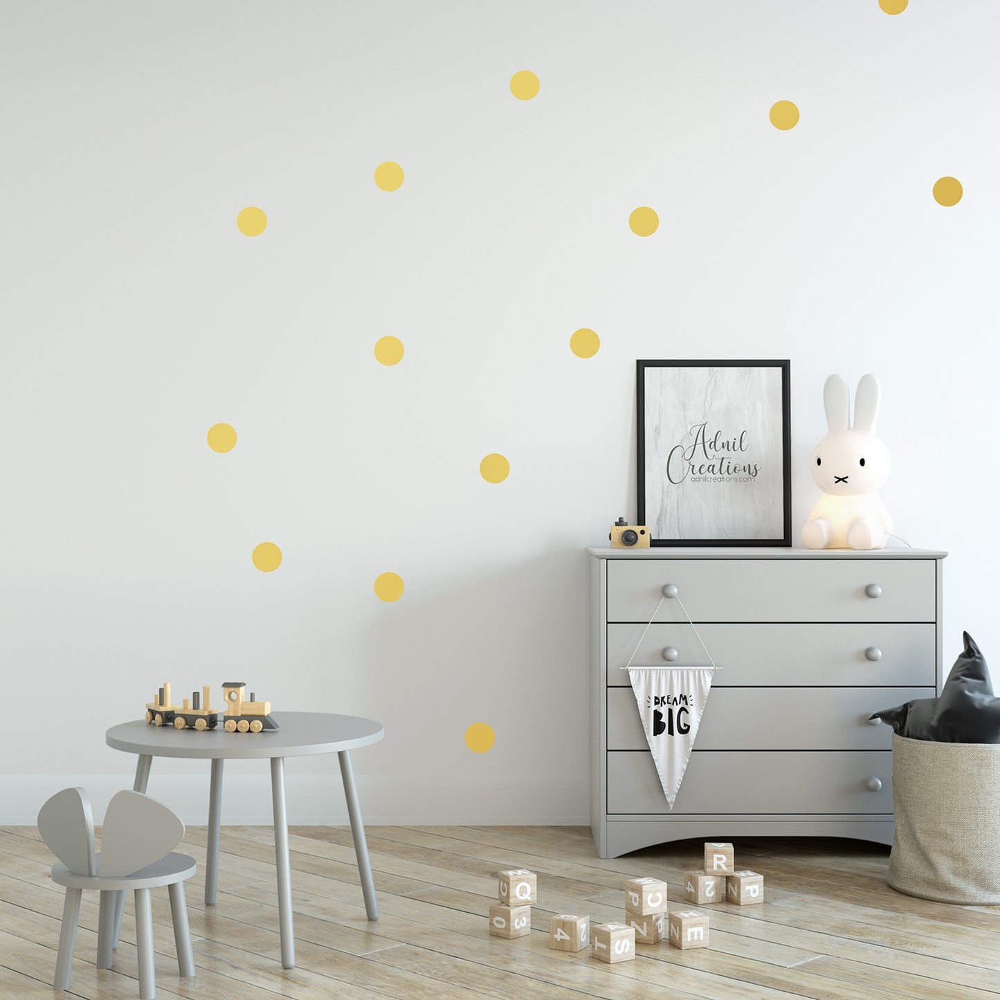 Polka dots | Wall pattern